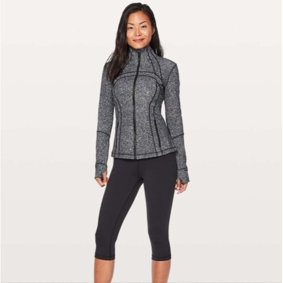 Lululemon Define Jacket Luminesce Splatter White Black - Picture 2 of 10